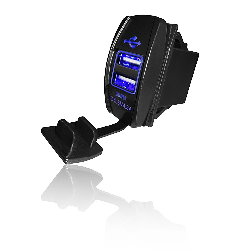 

Автомобильное зарядное устройство с двумя USB-портами, 5 В