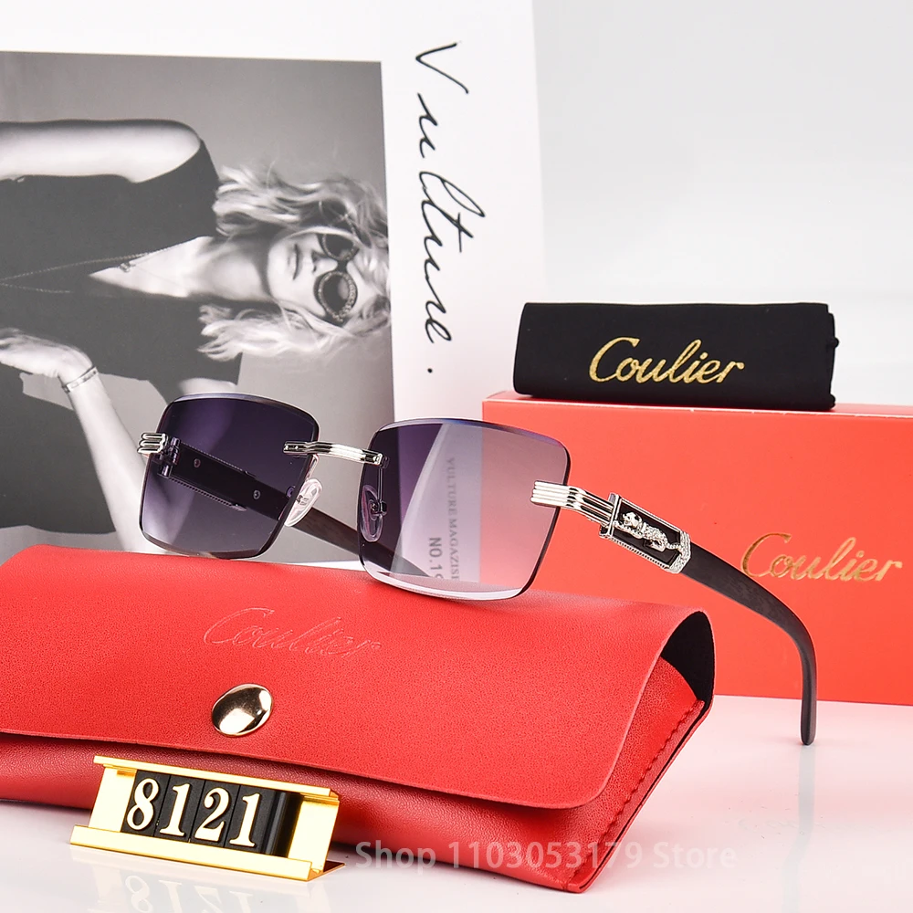 رائع ليوبارد رئيس خفيفة النظارات الشمسية فرملس خمر...