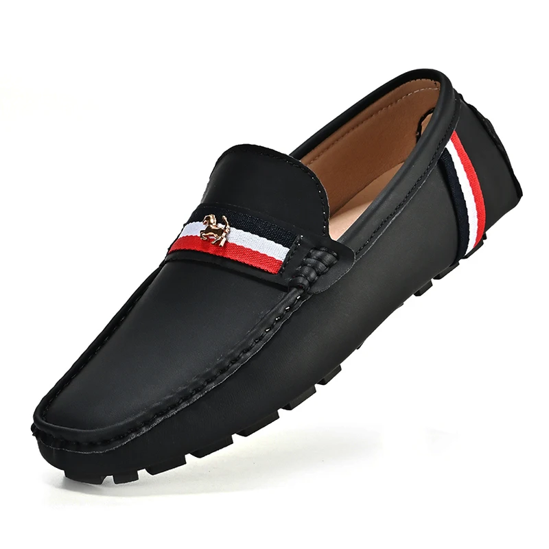 MAEDEF 2024 New Leather Casual Shoes Fashion Spring Loafer