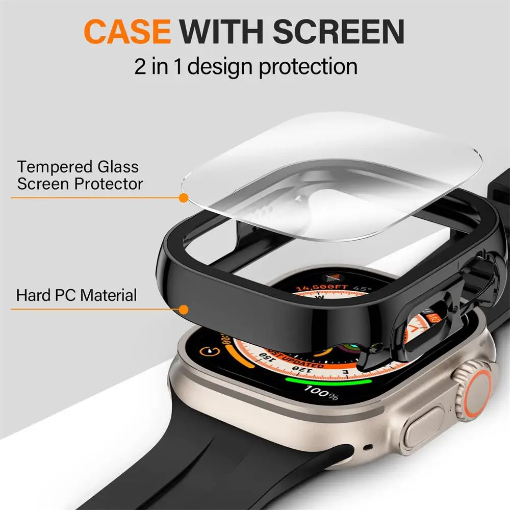  ġ  ̽, Ʈ 49mm ƮƮ  ũ ȣ Ŀ, iWatch ø 8 SE 7 6 5 4 45mm 41mm 44mm 40mm