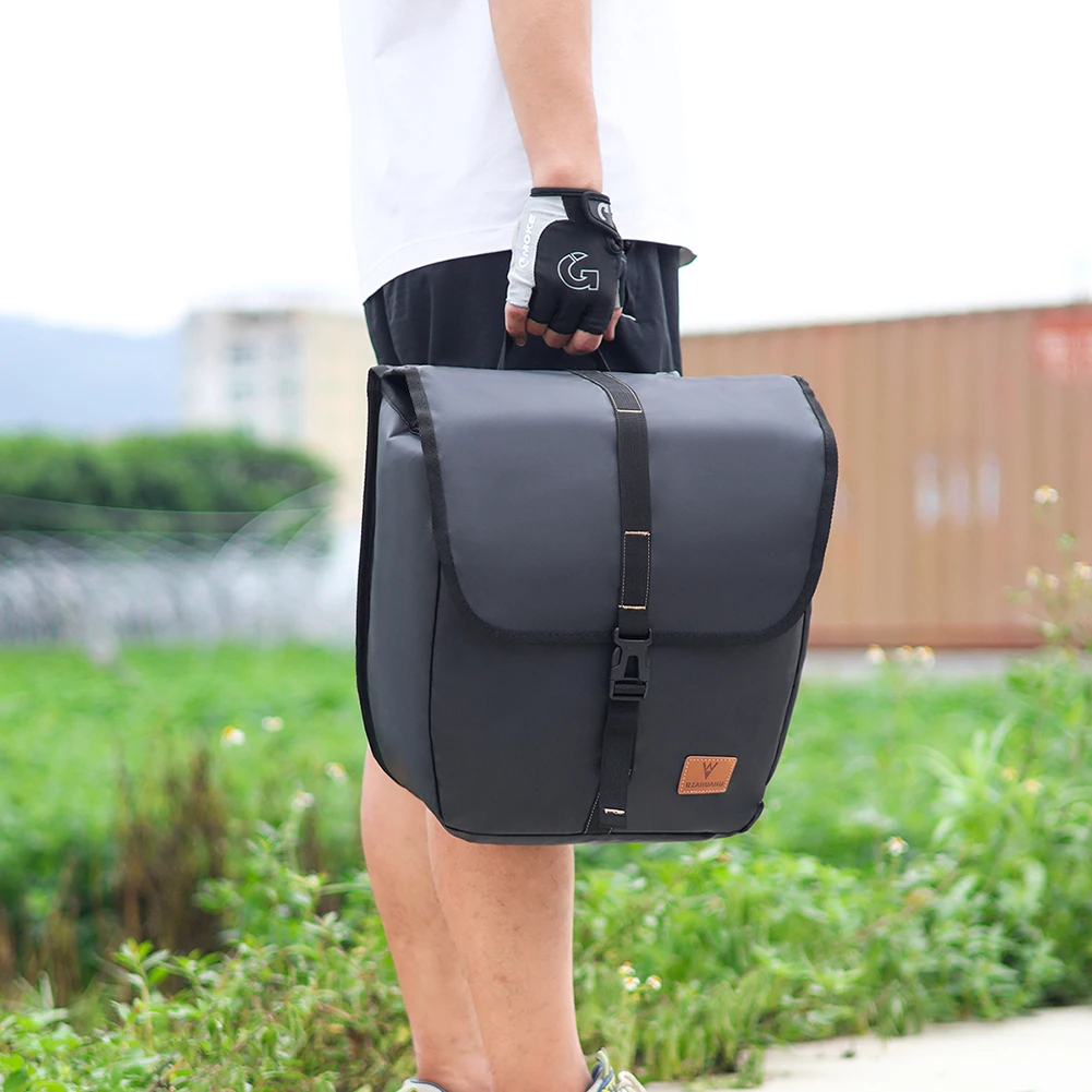 Fahrrad Rücksitztasche Multifunktions Rücksitztaschen Pack Wasserdichte Fahrrad Satteltasche mit Griff MTB Rennrad Zubehör – Detail 11