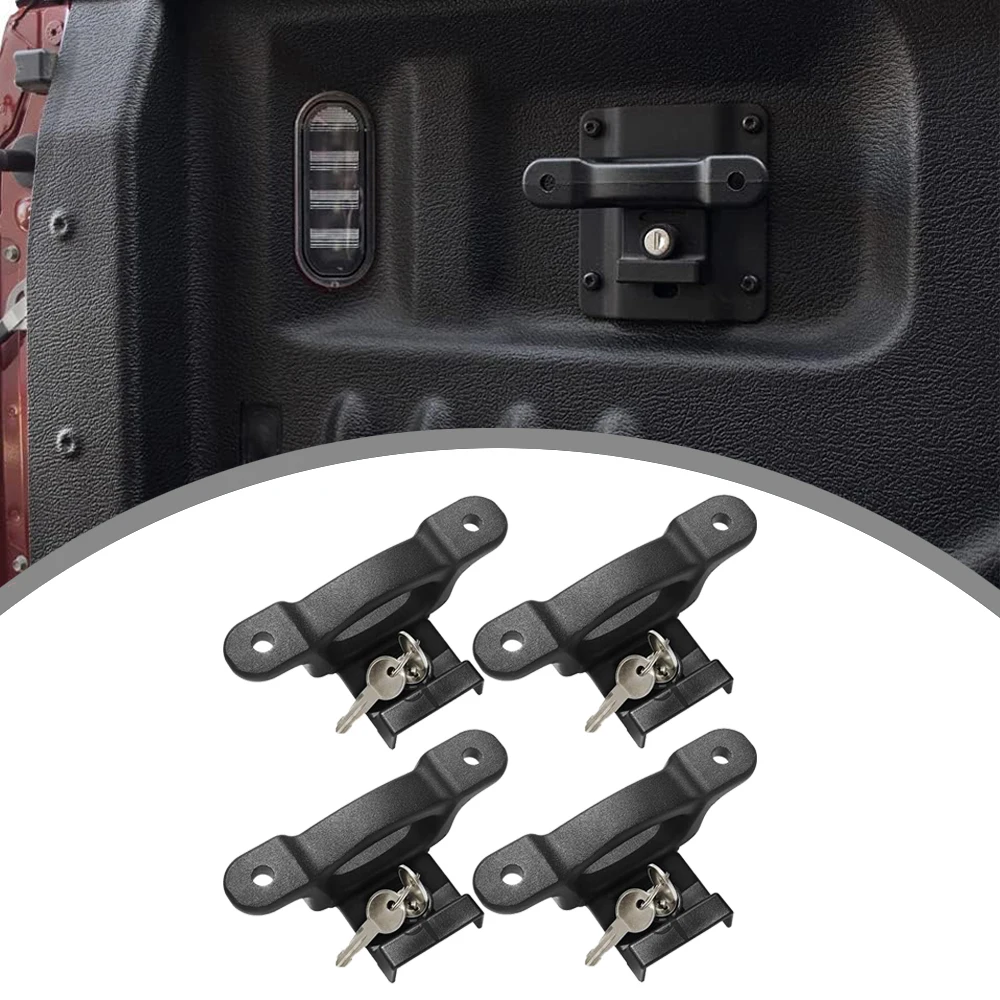4 Pack Truck Bed Tie Down Anchor Boxlink E Port Bracket Plates & E - Foto 4