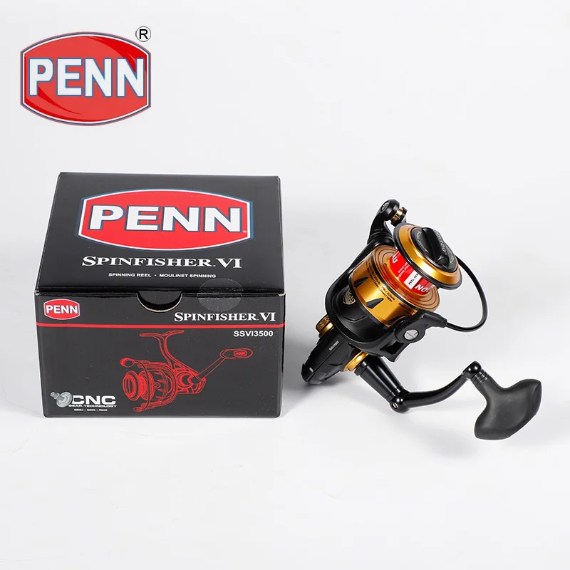 Original Penn Spinfisher Vi Ssvi Spinning Fishing Reel Original Full Metal  Body 5+1bb Ipx5 Sealed Design Sea Saltwater Reel - Fishing Reels -  AliExpress