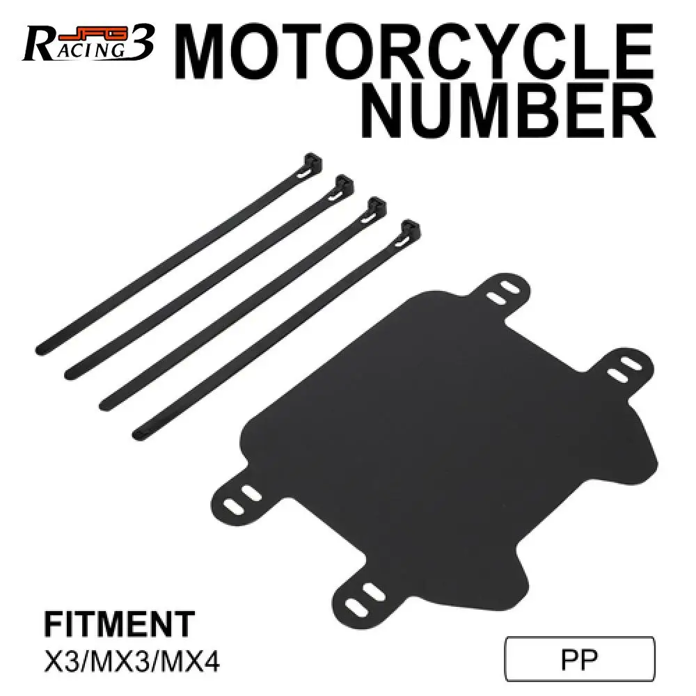 Accessori Moto Targa In Plastica Pp Per Talaria Sting X3 Talaria Sting Mx3 Mx4 Veicolo Elettrico Dirt Bike