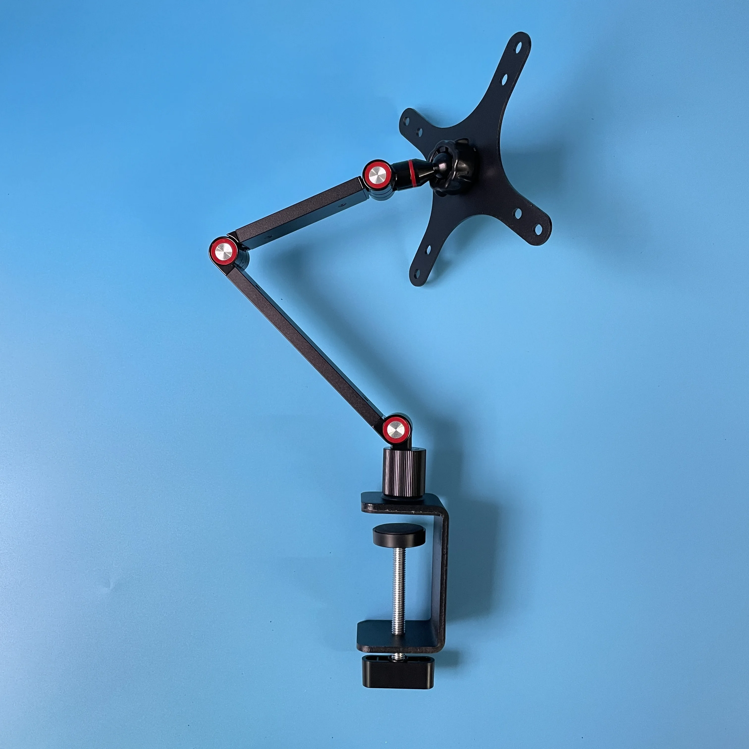alumínio, apertado, ajustável, Desk Mount, suporte para