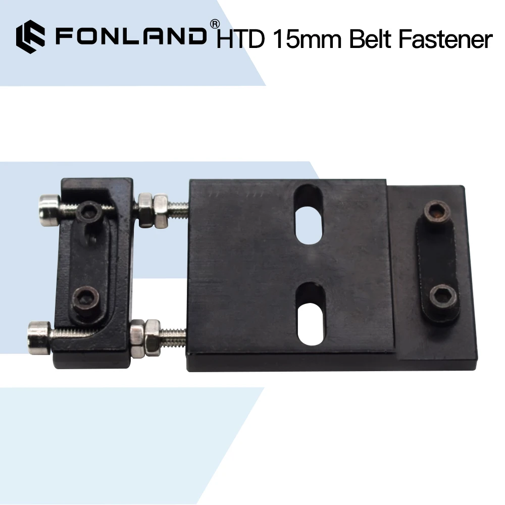 

Fonland Belt Fastener For Width 15MM Open Ended Timing Belt Transmission Belts For X/Y Axis Hardware Tools Machine Parts