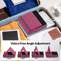 KDD Upgraded Tablet Pillow Stand Multi-Angle Viewing Ipad Holder for Lap Bed and Desk Foldable Soft Pad Dock with Stylus Mount - Image 5