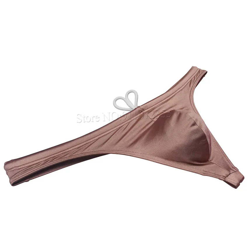 Men's Swimsuit Briefs Swimwear Surf Shorts Adjustable Tankini Drawstring & Double Layer Shiny Fabric