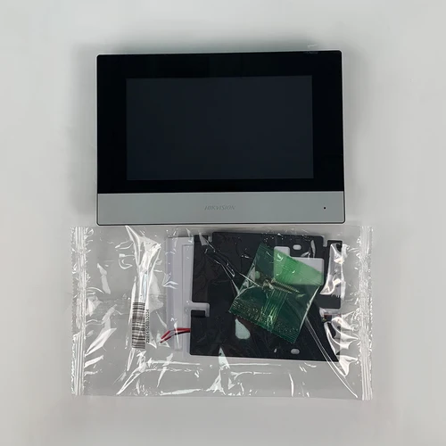 Hikvision DS-KH6320-WTE1 실내 스테이션 모니터, 터치스크린 POE 와이파이 비디오 인터콤 DS-KV6113-WPE1 잠금 해제 문짝, Hik Connect, 7 인치 3