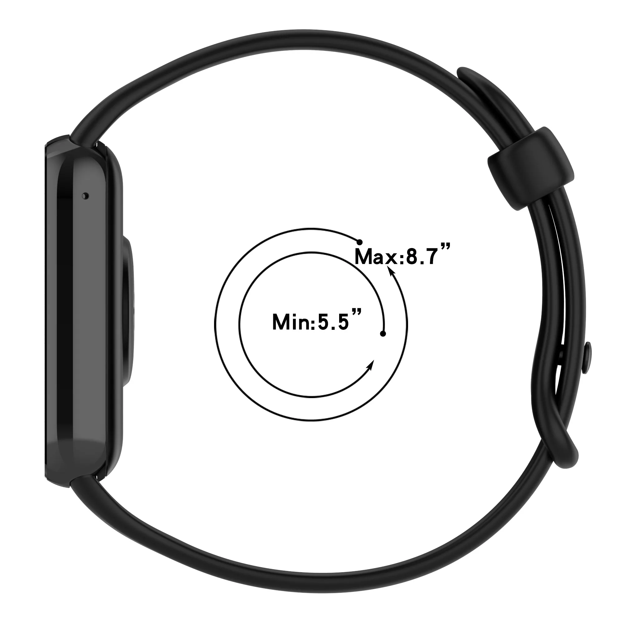 Official Silicone Band for Smart Watch - Durable Replacement Strap