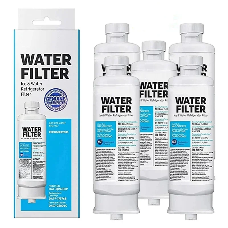 Refrigerator Water Filter For Samsung DA97-17376B, HAF-QIN / EXP HAF-QIN, DA97-08006C, RF23M8070SR,WS645A