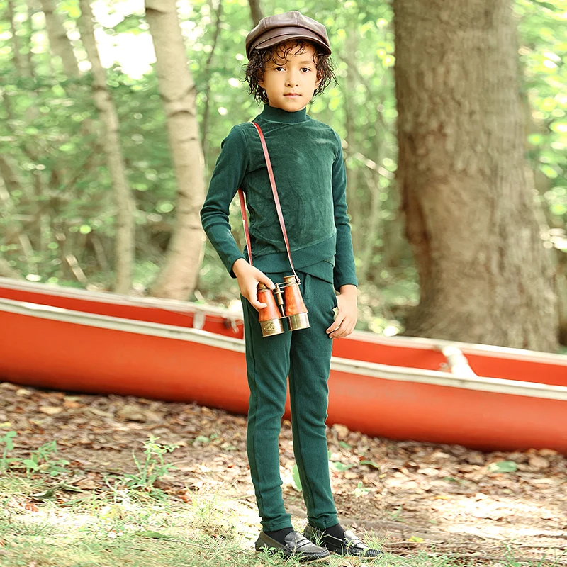 Velour Baby Romper Set 2