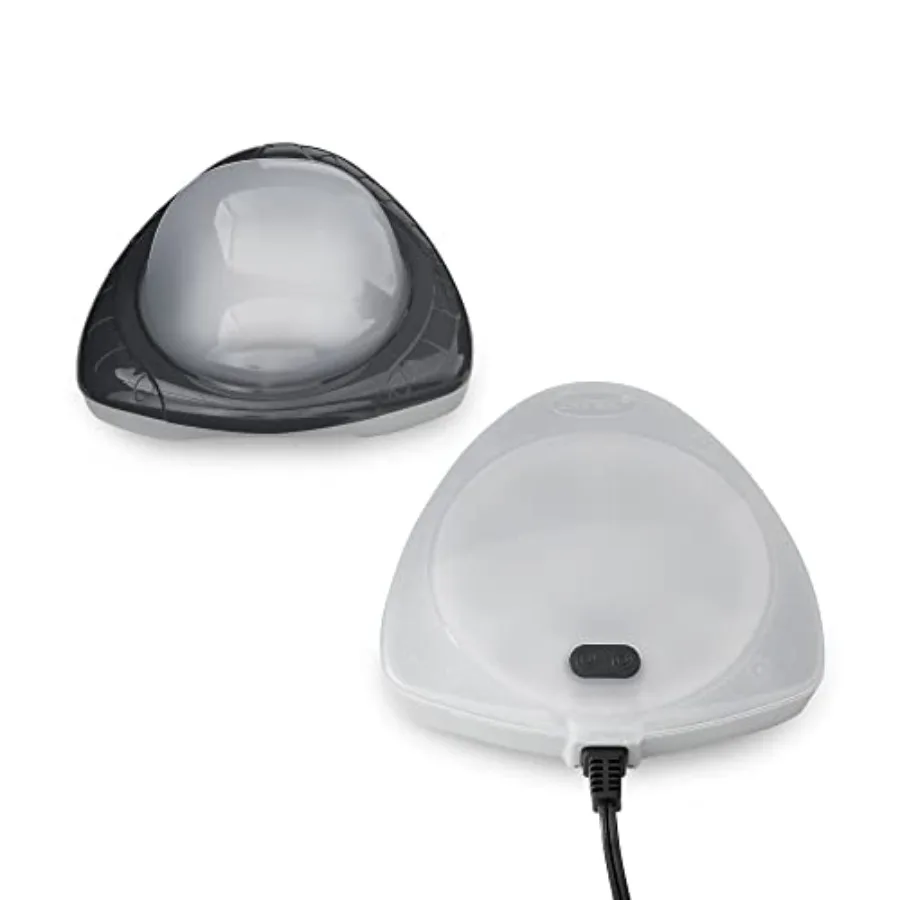 Underwater LED Magnetic Above Ground Wall Pool Light with Magnetic Transmitter and 4 Options Multicolor/White