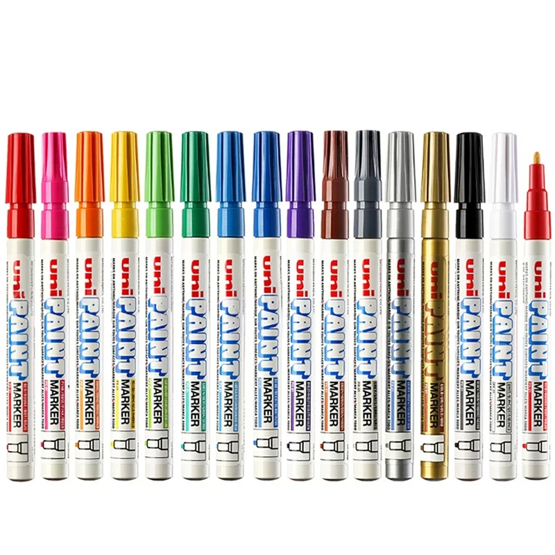 Permanent Marker Pens 1pcs Colored Oil Waterproof Writing