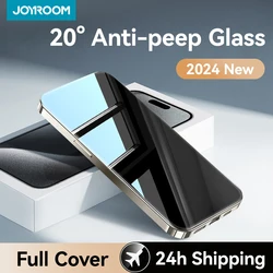 Joyroom Anti - Spy Privacy Screen Protector - 20° Privacy Glass, 1/2 - Pack for iP15 Plus 16Plus