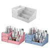 Large Capacity Cosmetic Makeup Organizer Drawers Plastic Bathroom Skincare Storage Box Brush Lipstick Holder Organizers Storage 2
