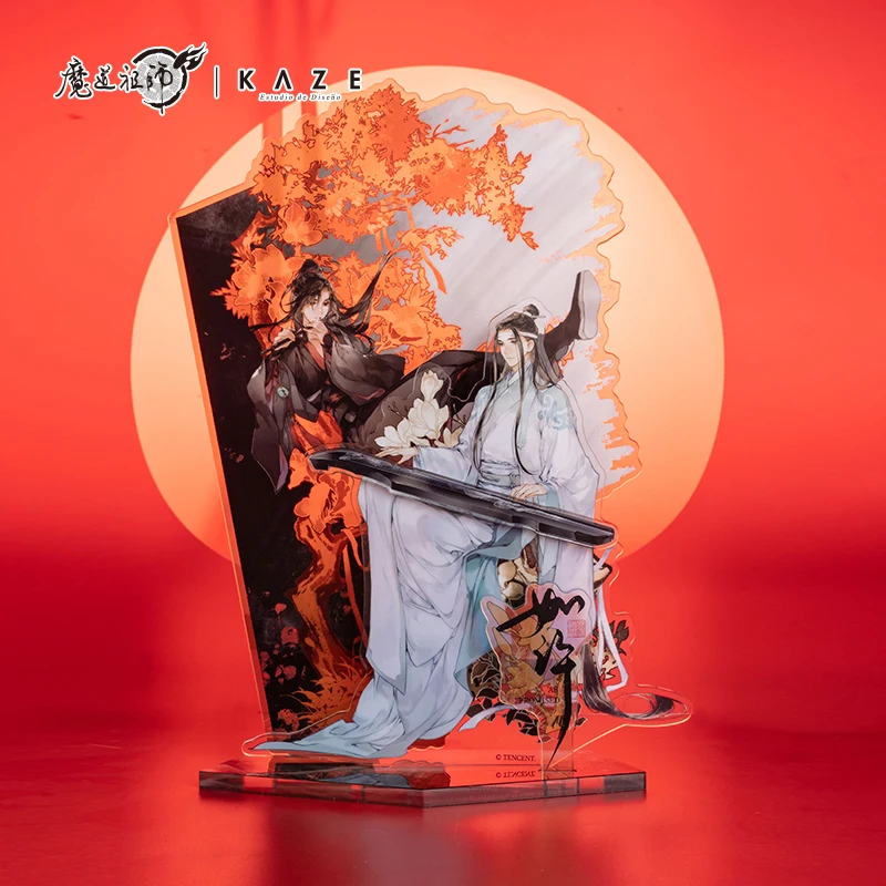 

Аниме Grandmaster of Demonic Culture MDZS Wuxian Wangji акриловая Музыкальная подставка BL модель цветной бумажный значок брошь булавки игрушка