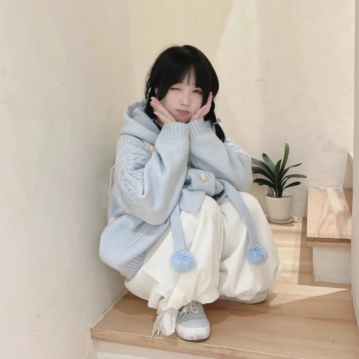 Sweaters Cardigan Women Baggy Preppy Girlish Sweet Kawaii Clothes Japanese Stylish High Street Gentle Designer Knitwear Autumn