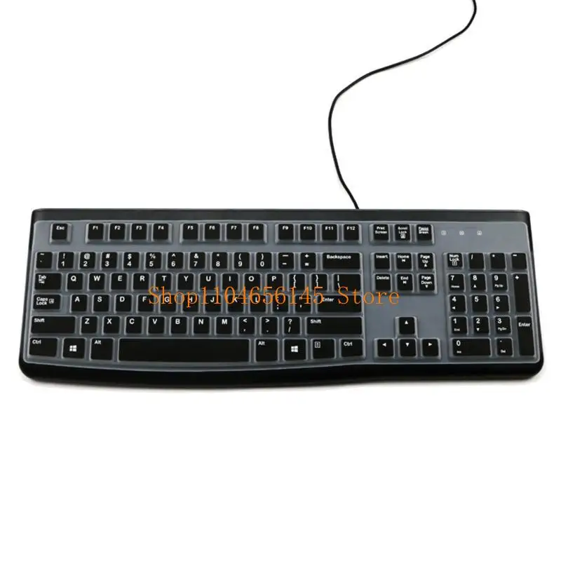 Dustproof Waterproof Transparent Silicone Keyboard Cover Protector