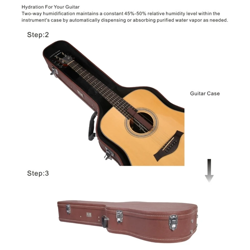 Automatic Humidipak System Replacement Packets Pack of Two Way Automatic Humidity Control System Replacement Guitar
