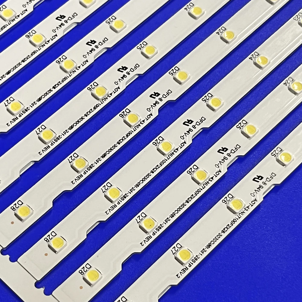 LED Light LED Light Bar 10PCS for Samsung 43NU7100 Series