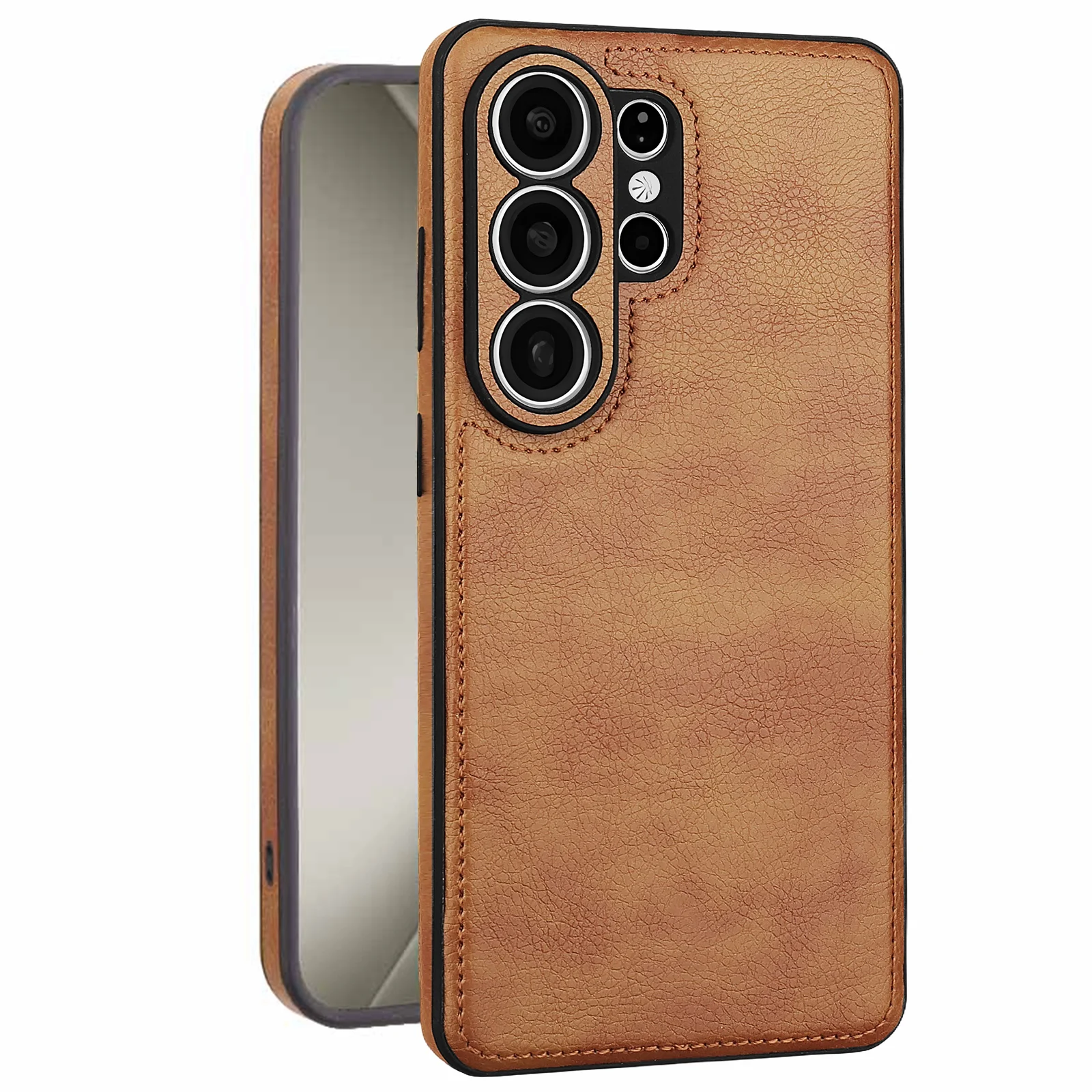 Fashion Retro Leather Shockproof Phone Case Cover