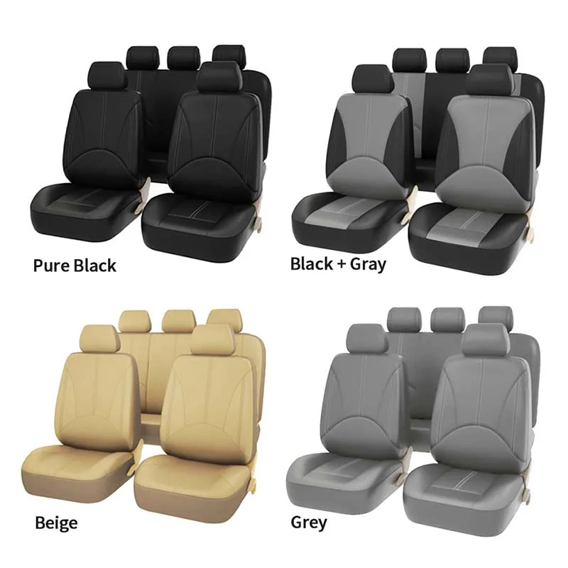 Leather Seat Cushion Covers 5