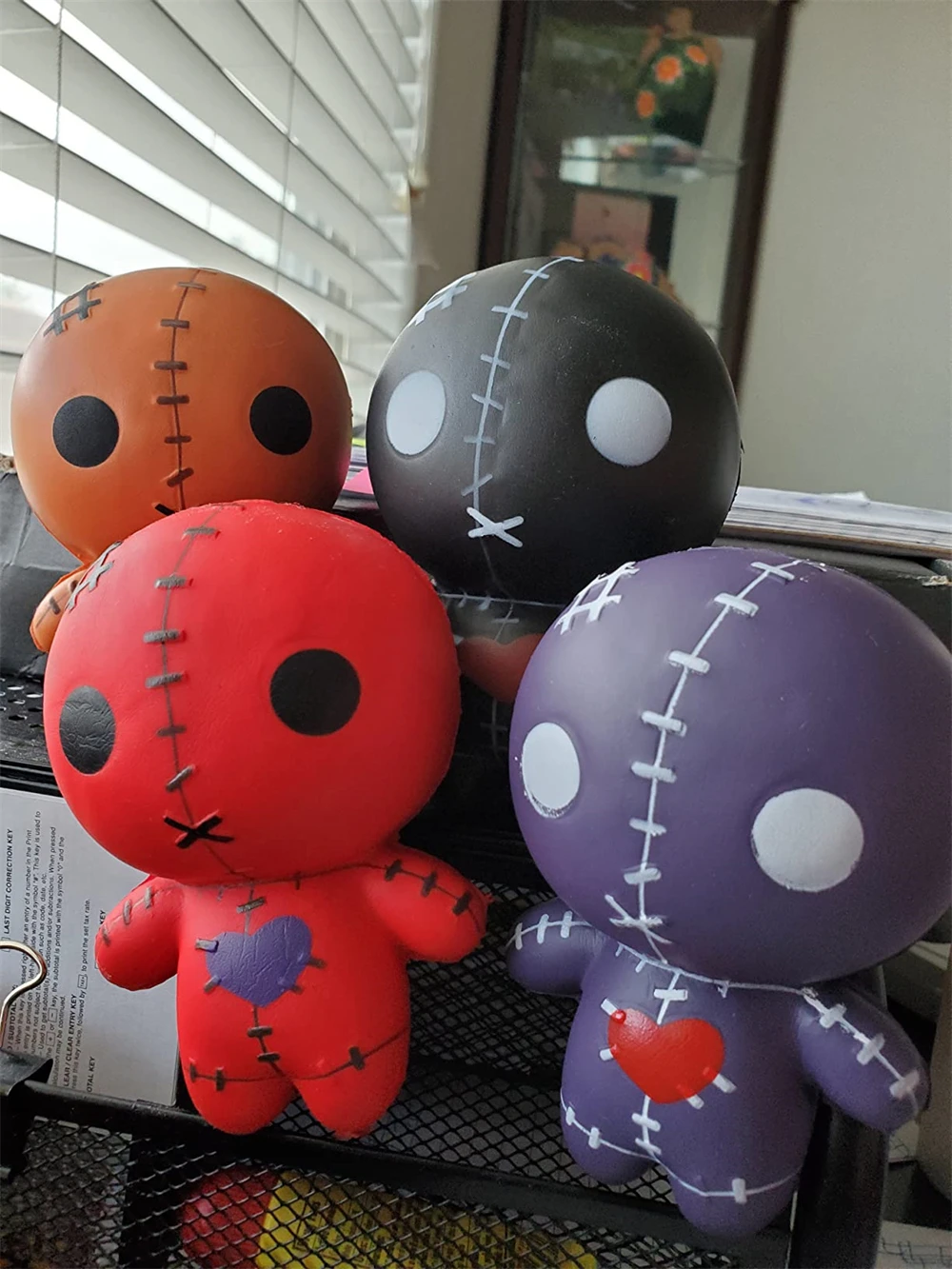 Rayvia squishy voodoo doll toy stress relief squeeze