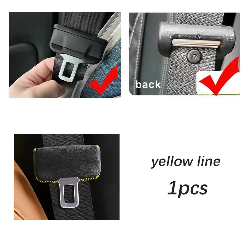 seat belt covers seat belt protector car seat belt accessory For golf passat peugeot mini skoda suzuki jeep tiguan alfa rav4 nissan subaru renault Car seat belt buckle sleeve accessories