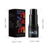 Halloween Face Body Painting Stick Cream Waterproof UV Light Neon Green Black White Paint Cream Party Art Makeup 4