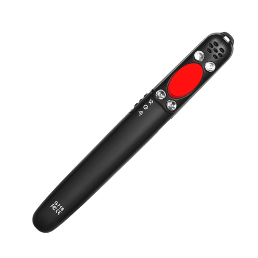 Hidden Camera Detector Anti-Spy Car GPS Tracker Listening Device infrared scanning detector, sound and light alarm