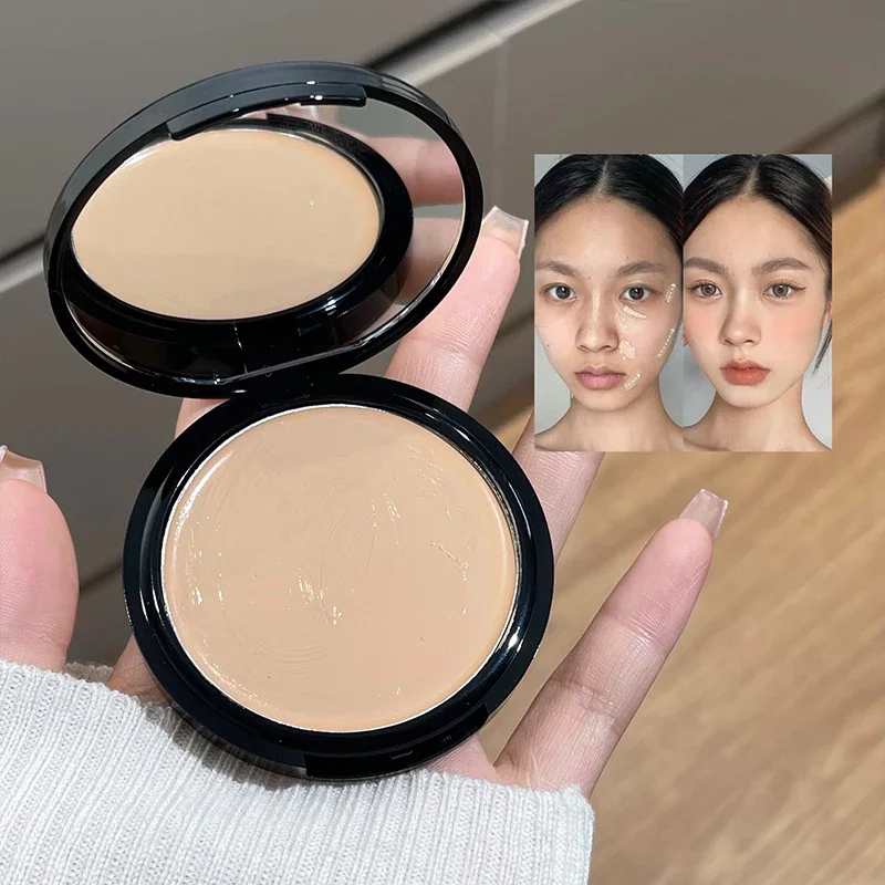 Soft Focus Cream Foundation Palette Silky Texture Moisturizing Concealer Long-lasting Makeup Brightening Modifying Dullness_voghion.com