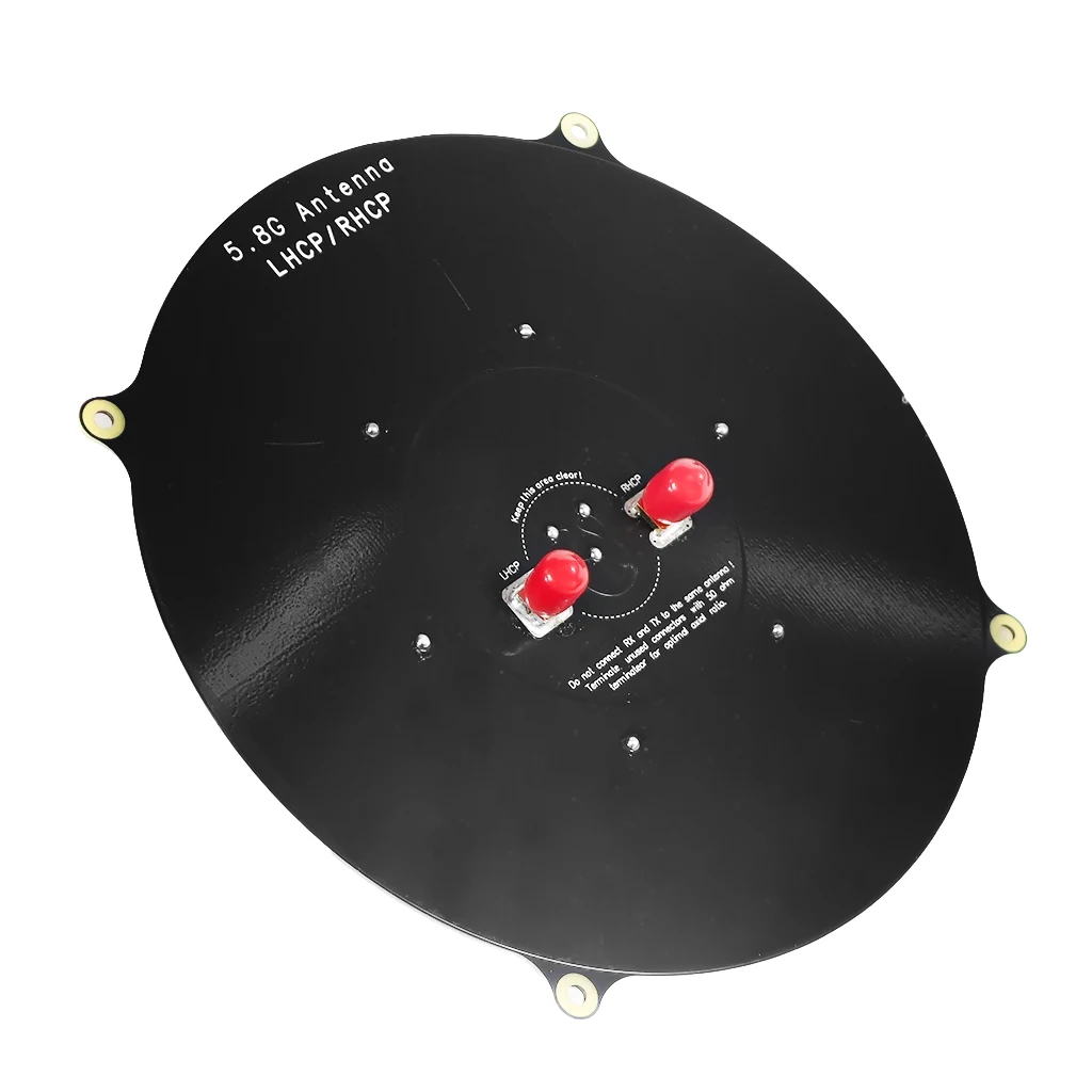 Triple Feed Patch 5,8 GHz 14 dBi High Gain Antenne LHCP RHCP für RC Long Range FPV Drone Receiver Monitor – Detail 2