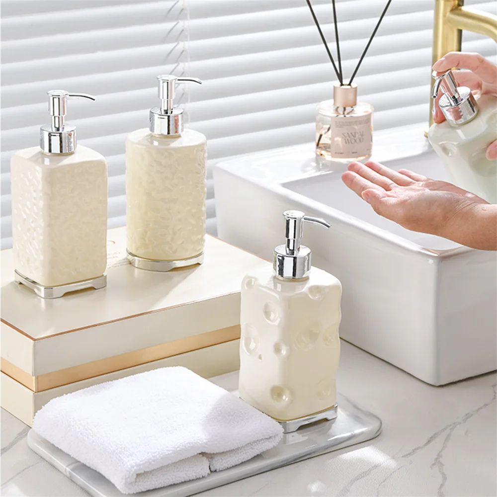 Modern Soap Dispenser Pump Container For Body Wash Skincare 1-Pcs