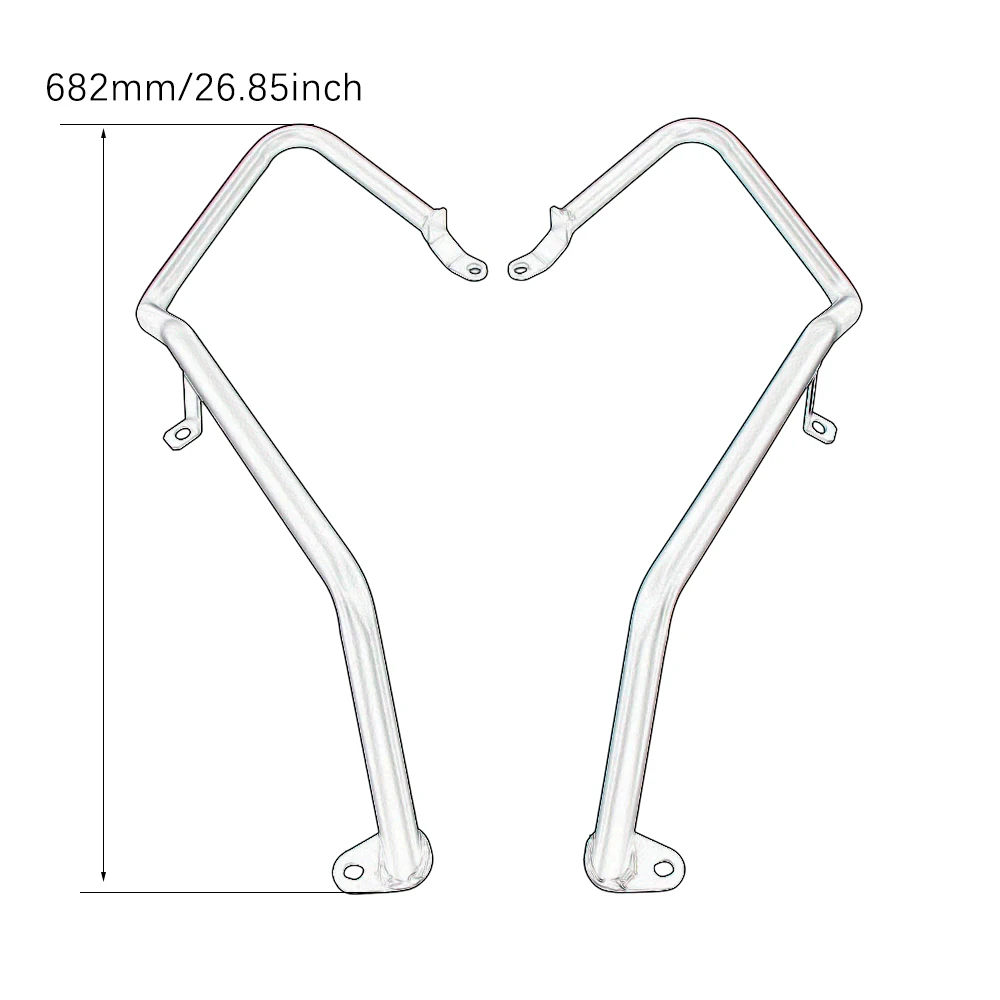 X-ADV 750 XADV750 오토바이 크래시 바 프레임 엔진 보호 가드 범퍼 프로텍터 액세서리 (혼다 X-ADV750 2025 2026 용)