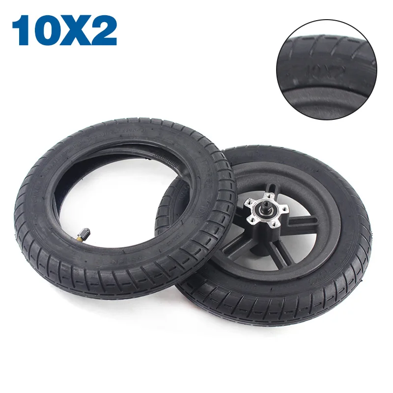 10 Inches Electric Scooter Tire10x2 inch wheel Tyre Inflation Wheel for Xiaomi M365