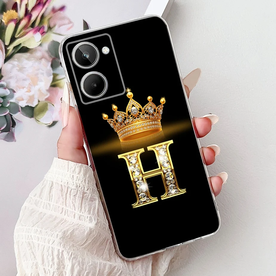 Stylish Letters Clear Silicone Phone Case Soft Shell