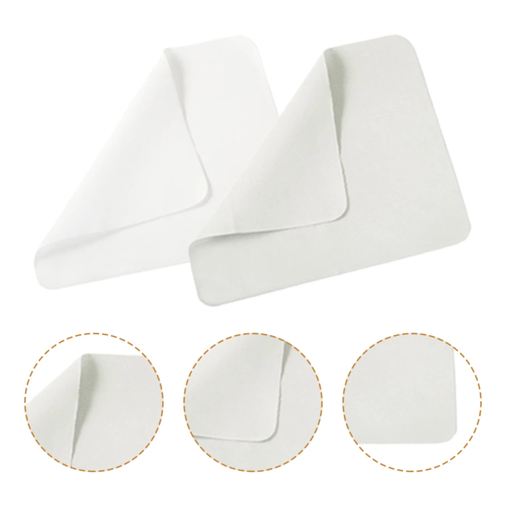 렌즈 청소용 안경 천 10개 마이크로파이버 안경 스크린 카메라 안경 천(5개 회색 + 5개 흰색 천)