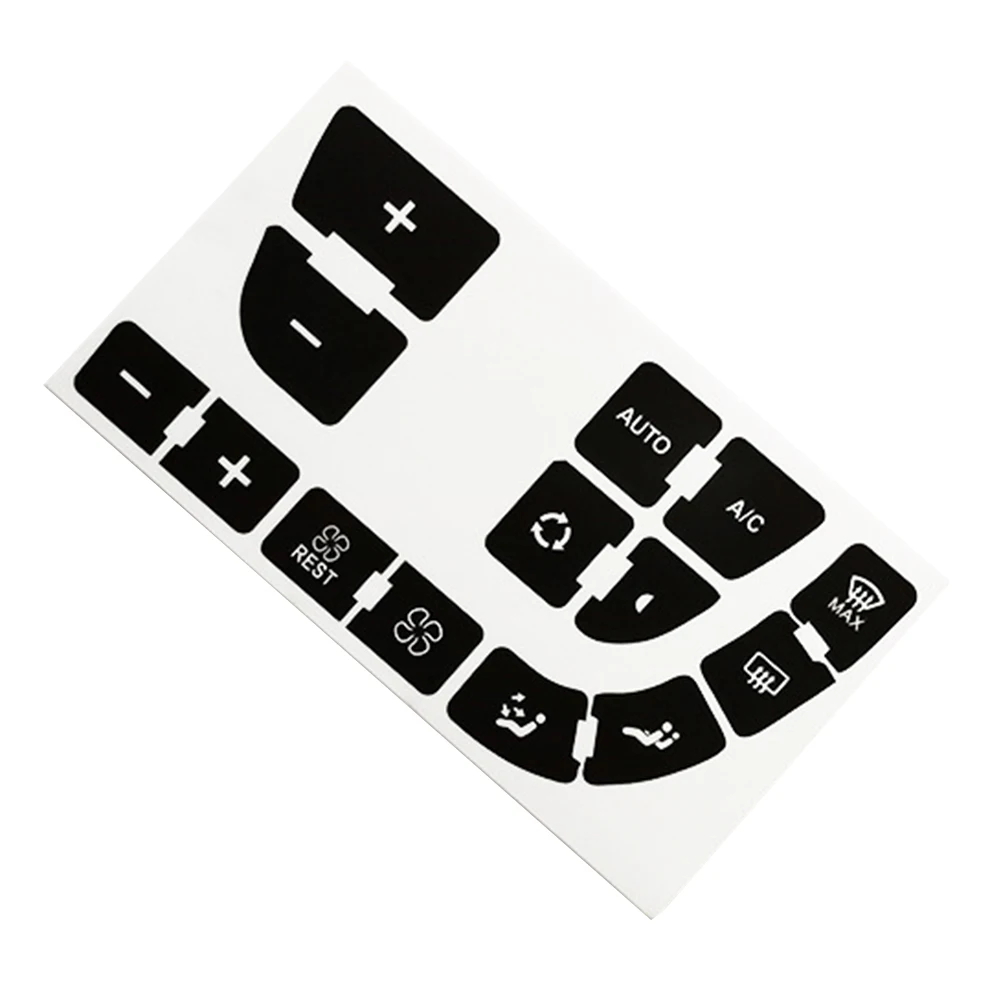 Car Start Button For Picasso Car Button Repair Decal Sticker for C4 Grand Picasso Air Condition Button