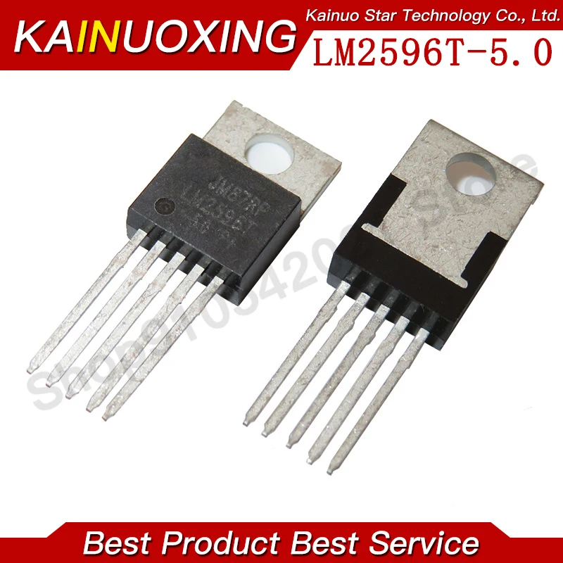10Pcs Lm2596T-5.0 To220-5 Lm2596T To-220 Lm2596-5.0 Lm2596T-3.3 Lm2596-3.3 Lm2596T-12 Lm2596-12 Lm2596T-Adj Lm2596-Adj Lm2596T-5