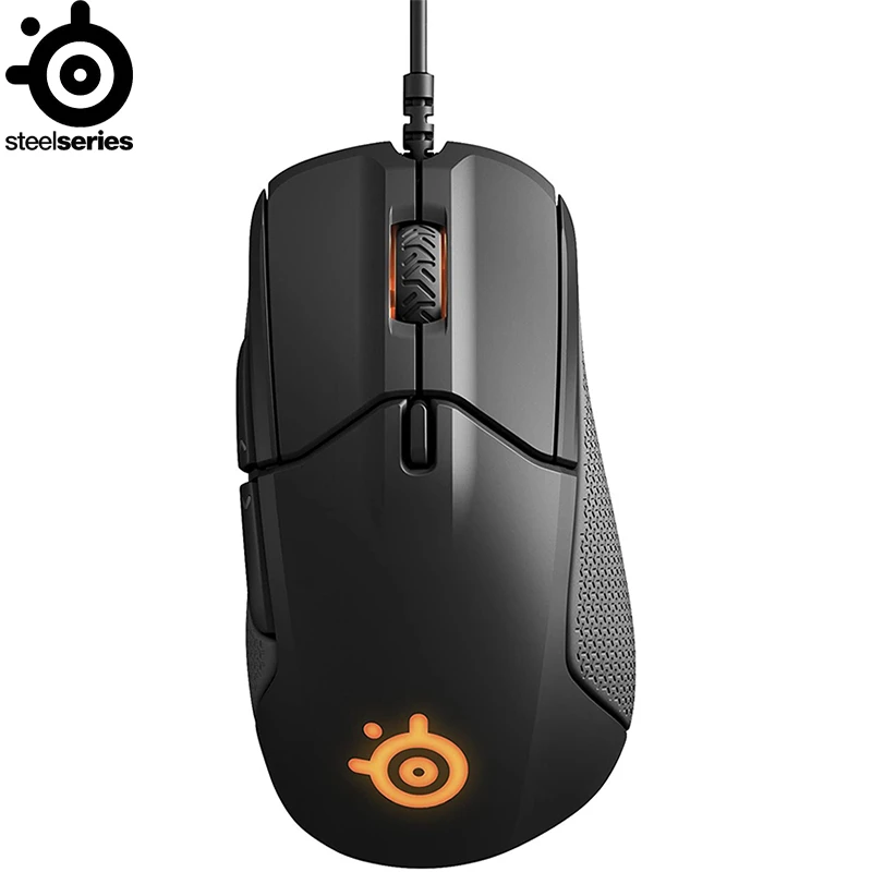 Steelseriesのライバル310ゲームマウス100 Cpi Truemove3光学式マウスセンサー分割トリガーボタンrgb照明マウス マウス Aliexpress