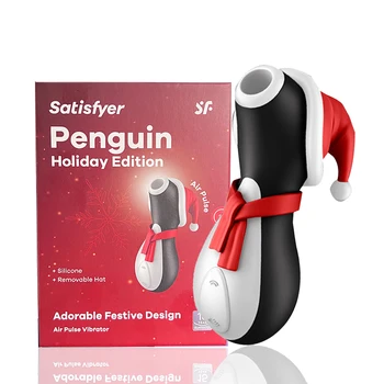 Satisfyer Pro Penguin Women s Clitoral Sucker Stimulation G Spot Silicone Vibrator Nipple Sucker Christmas