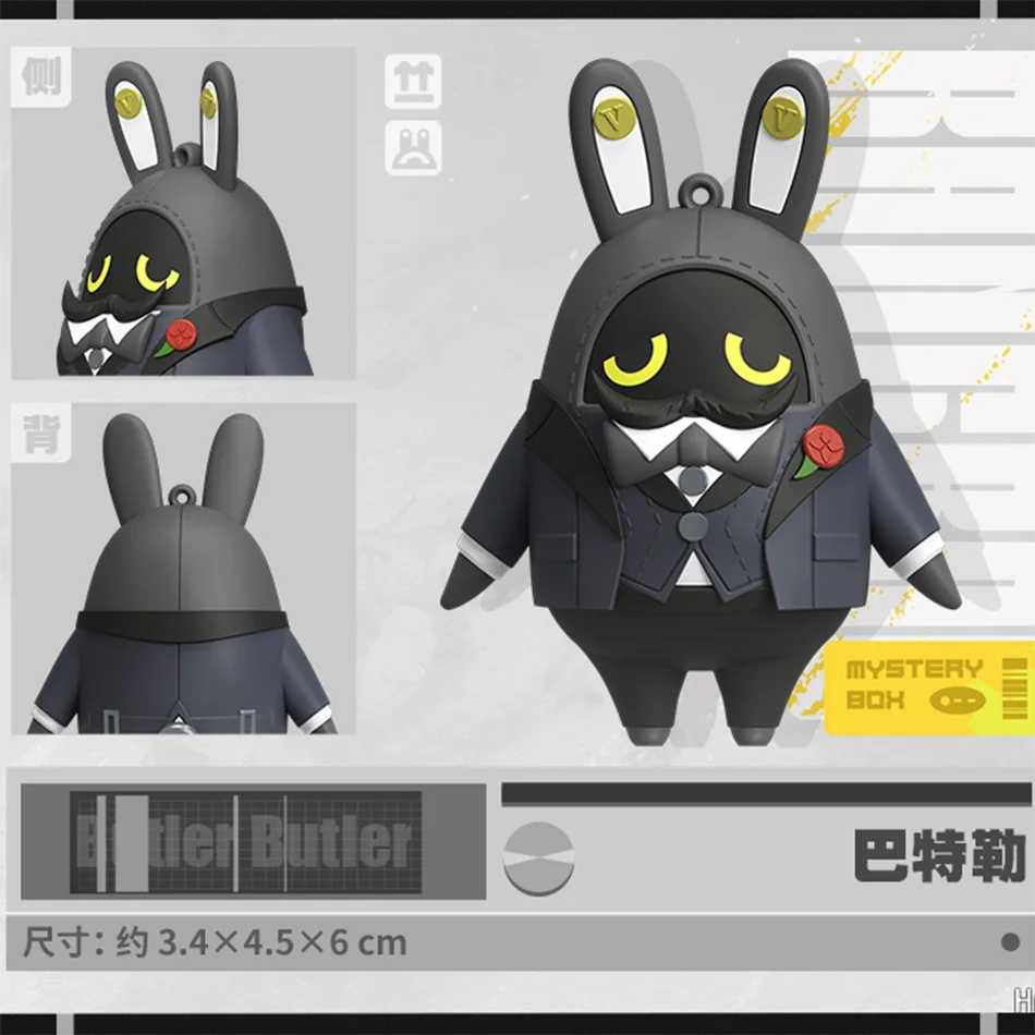 Neues Anime-Spiel Zenless Zone Zero ZZZ Bangboo Cosplay Dekoration Sammlerstück Spielzeug PVC-Modell Puppe Zubehör Requisite Kindergeschenk – Detail 3