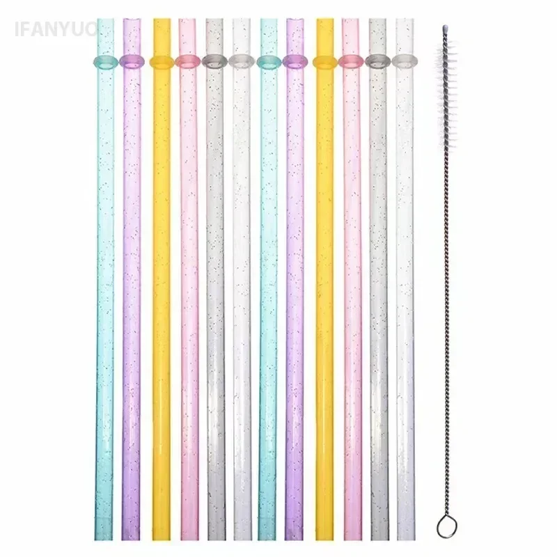 6 Cannucce Riutilizzabili Per Stanley Cup - Lunghe 31 Cm, Con Spazzole Di Pulizia - Foto 11