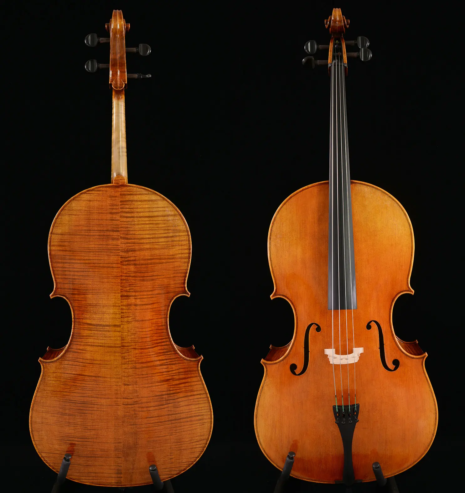 Actual Photo Exceptional Sounding Cello Montagnana Cello 200-y Old Spruce No. W27,