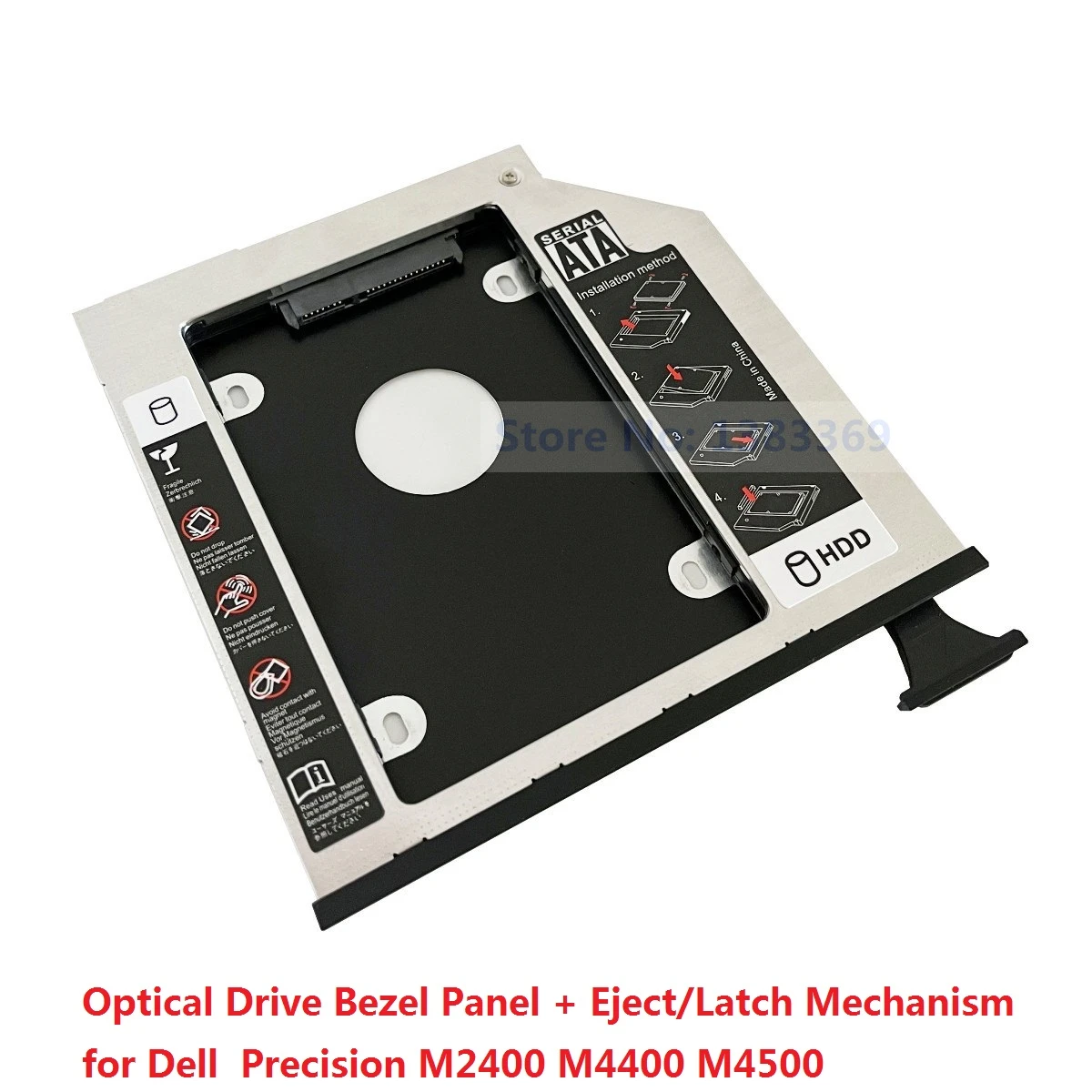 Adaptateur de boîtier de disque dur SSD avec éjection, pour Dell Precision  M2400 M4400 M4500 | AliExpress