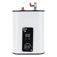 Chauffe-eau électrique instantané 1500W, petit chauffe-eau avec contrôle numérique de la température 32-149 ° F pour sous l'évier de la cuisine ou de la salle de bain 2