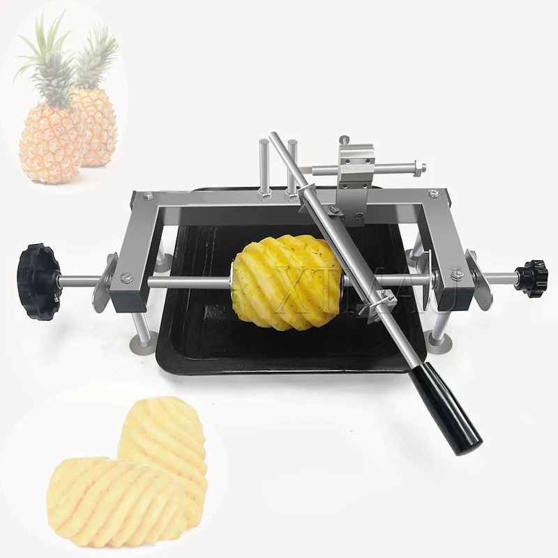 

Commercial Pineapple Peeling Machine Stainless Steel Manual-Automatic Pineapple Knife Fruit Peeler Pineapple Eye Remove Tool