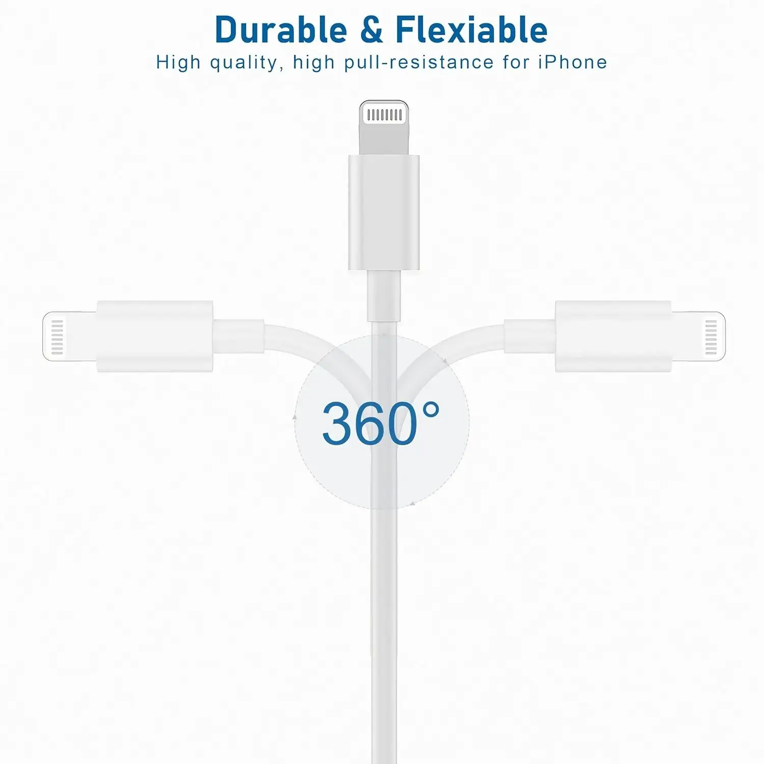 LAIHONEN 3.3/6.6/10FT USB-C-라이트닝 케이블, iPhone14-6 Plus Pro Max XR XS X SE용 CarPlay 고속 충전