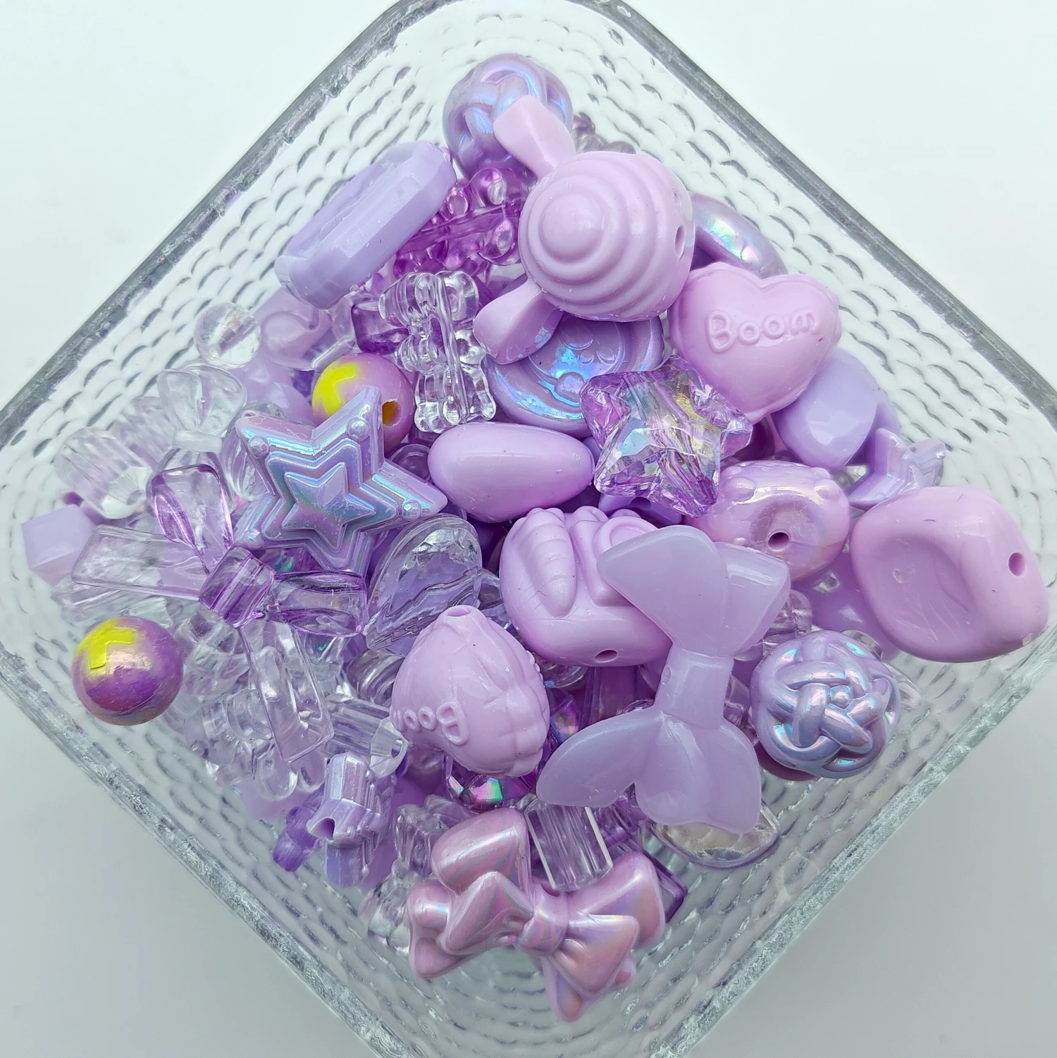 Mixed Style Mixed Color Acrylic Loose Beads